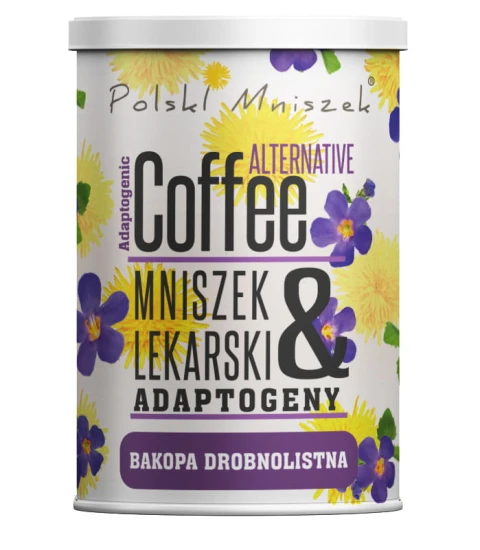  Kawa z Mniszka lekarskiego z adaptogenami - Bakopa drobnolistna 150 g