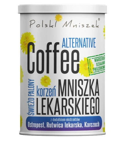Kawa z korzenia mniszka lekarskiego z dodatkiem ekstraktów z rutwicy lekarskiej, karczocha i ostropestu 150 g